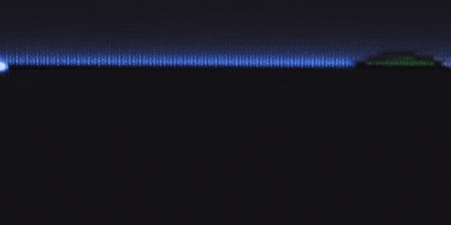 TV de Tubo em Slow Motion